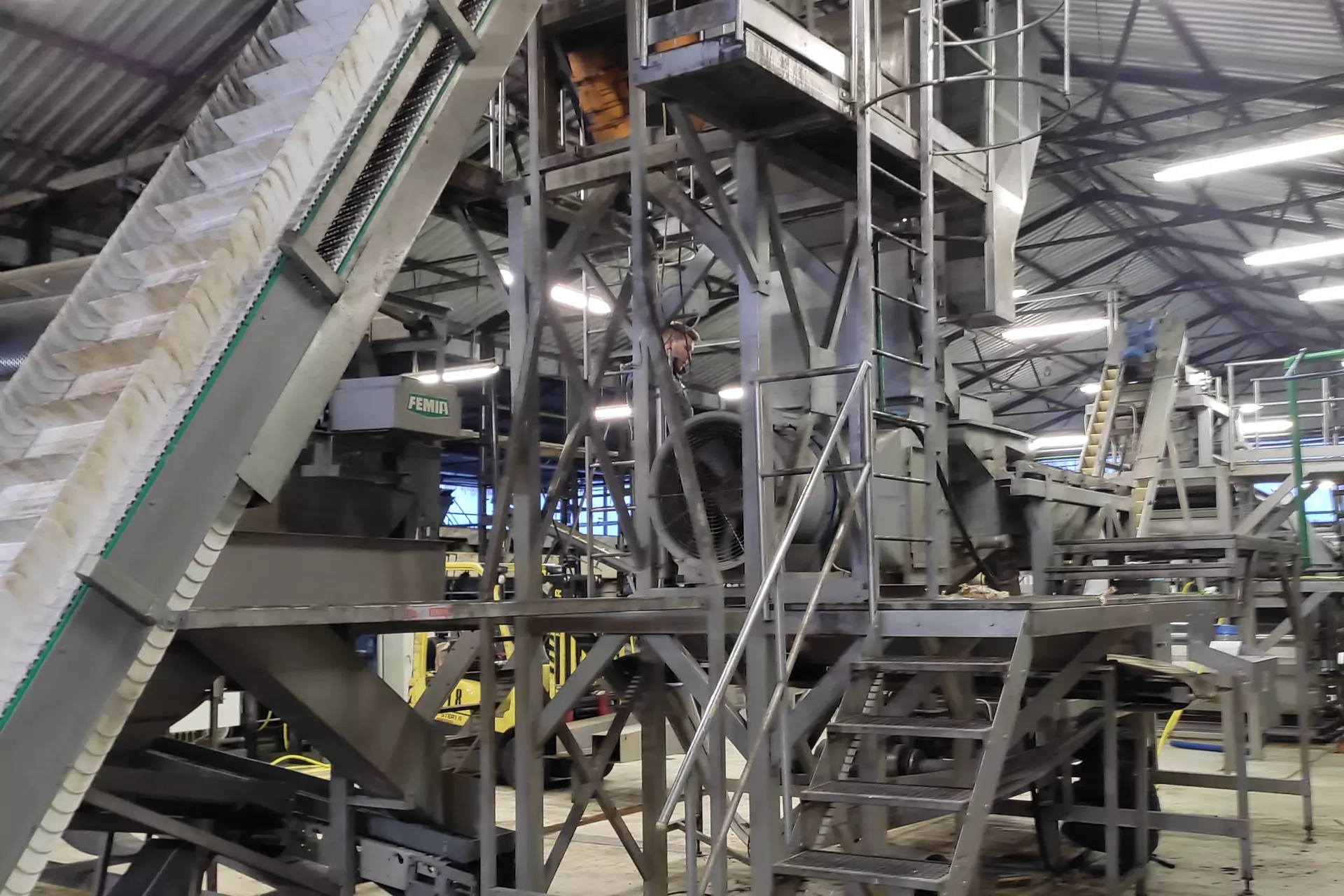 élelmiszeripari gépek telepítése