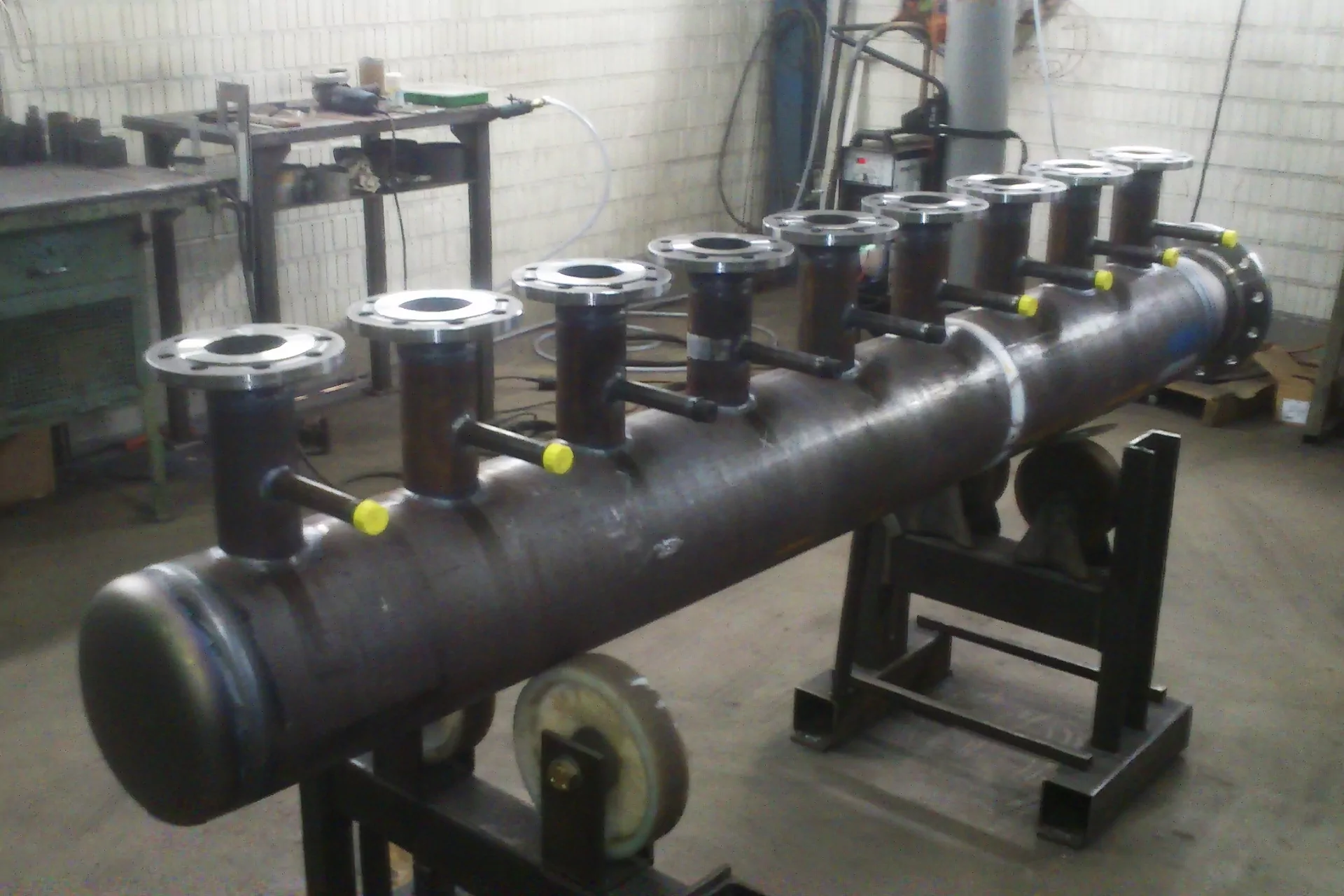 egyedi hegesztési munkák, egyedi tartályok és hőcsapdák